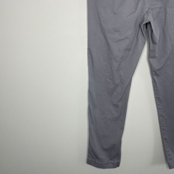 J.CREW Pants Men 29 x 30 Straight Fit Chino Gray Cotton Blend H3186 - Picture 10 of 16